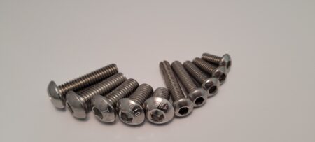 304 Stainless button head bolts