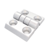 Aluminium hinge 30x30