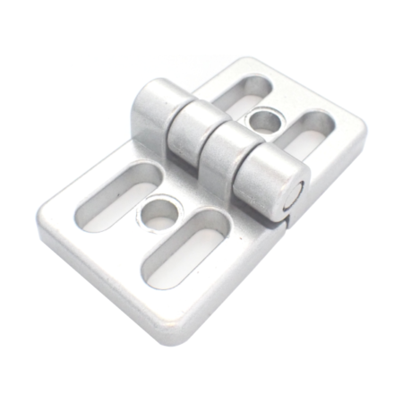 Aluminium hinge 45x45