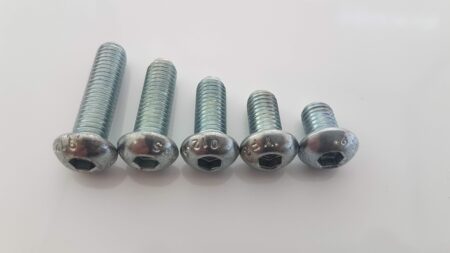 Button head cap screws for connecting T-Slot Aluminium profiles