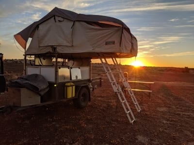 Aluminium t-Slot extrusion camper trailer