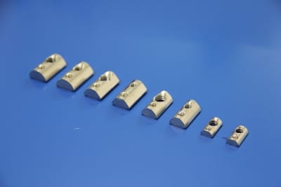 T slot accessories roll in spring nut