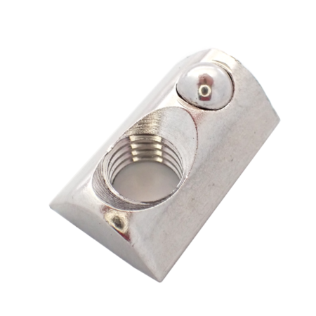Spring roll nut series 40 M8 SS B