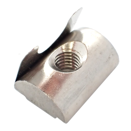 Spring roll nut tab series 40 M6 SS C