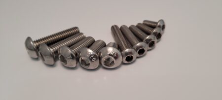 304 Stainless button head bolts