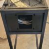 Mat Black T-slot aluminium extrusions