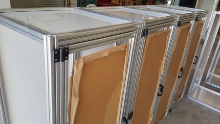 T-Slot aluminium cabinets